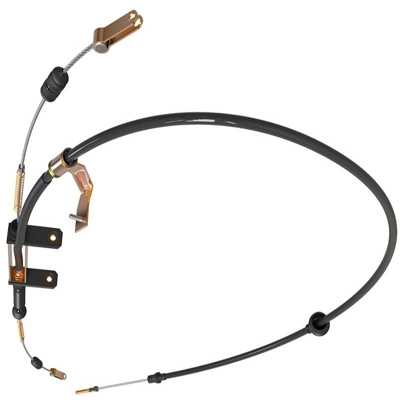 کابل سیم ترمز دستی کد 9120 مدل بهینه مناسب برای  پراید دوگانه سوز CNG