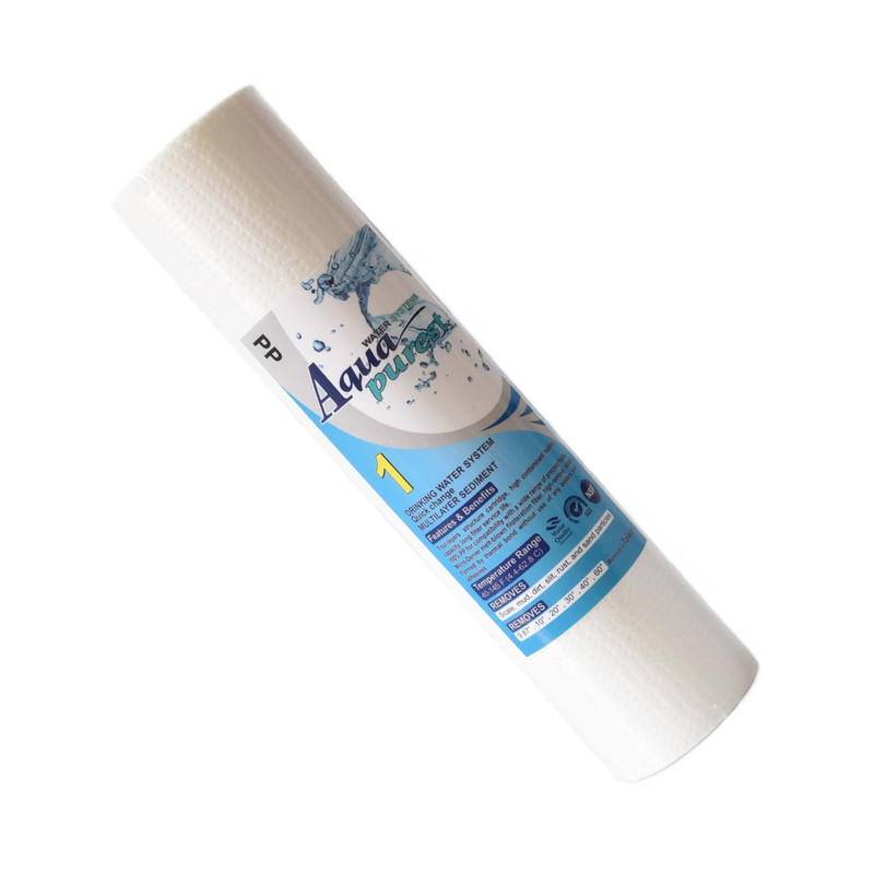 فیلتر دستگاه تصفیه آب آکوا پیورست مدل PP 1601 NEW الیافی مجموعه 16 عددی