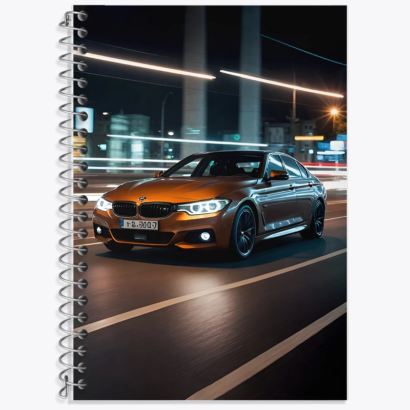 دفتر لغت 50 برگ خندالو طرح ماشین اسپرت کد F8450