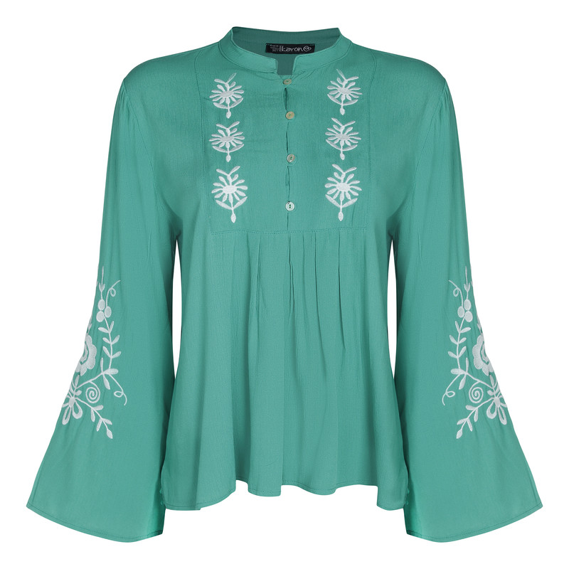 بلوز آستین بلند زنانه پارک کارون مدل 110