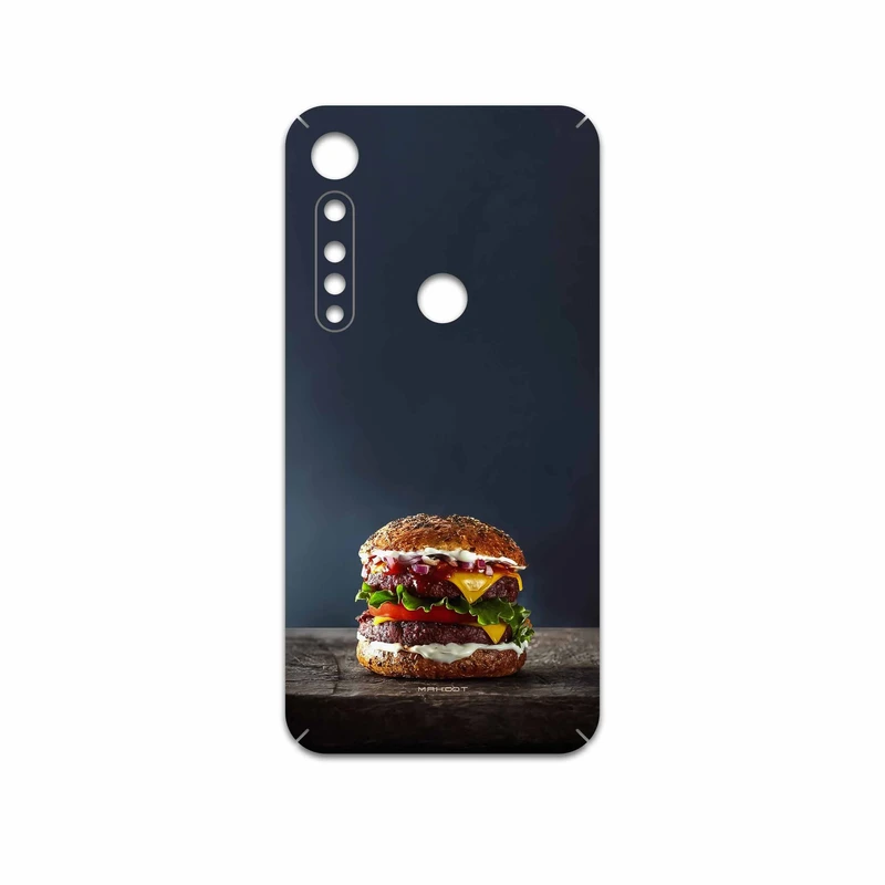 برچسب پوششی ماهوت مدل Hamburger مناسب برای گوشی موبایل موتورولا One Vision Plus