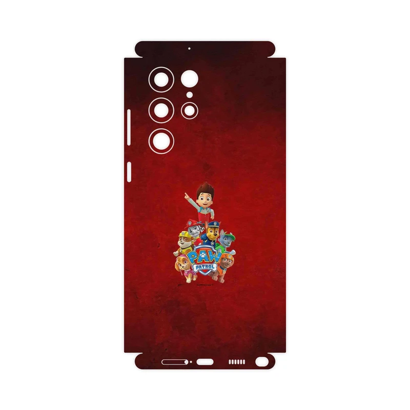 برچسب پوششی ماهوت مدل Paw Patrol-FullSkin مناسب برای گوشی موبایل سامسونگ Galaxy S22 Ultra 5G