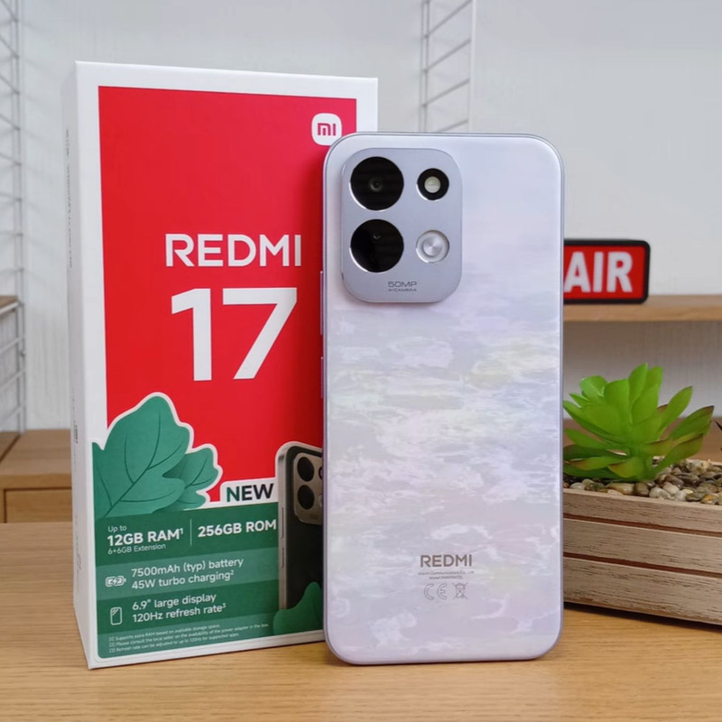 گوشی موبایل شیائومی مدل Redmi 17 4G دو سیم کارت ظرفیت 128 گیگابایت و رم 6 گیگابایت
