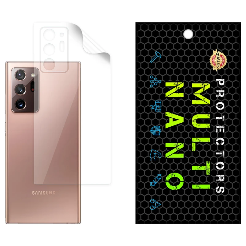محافظ پشت شفاف نانو هیدروژل مولتی نانو مدل X-F1T مناسب برای گوشی موبایل سامسونگ Galaxy Note 20 Ultra
