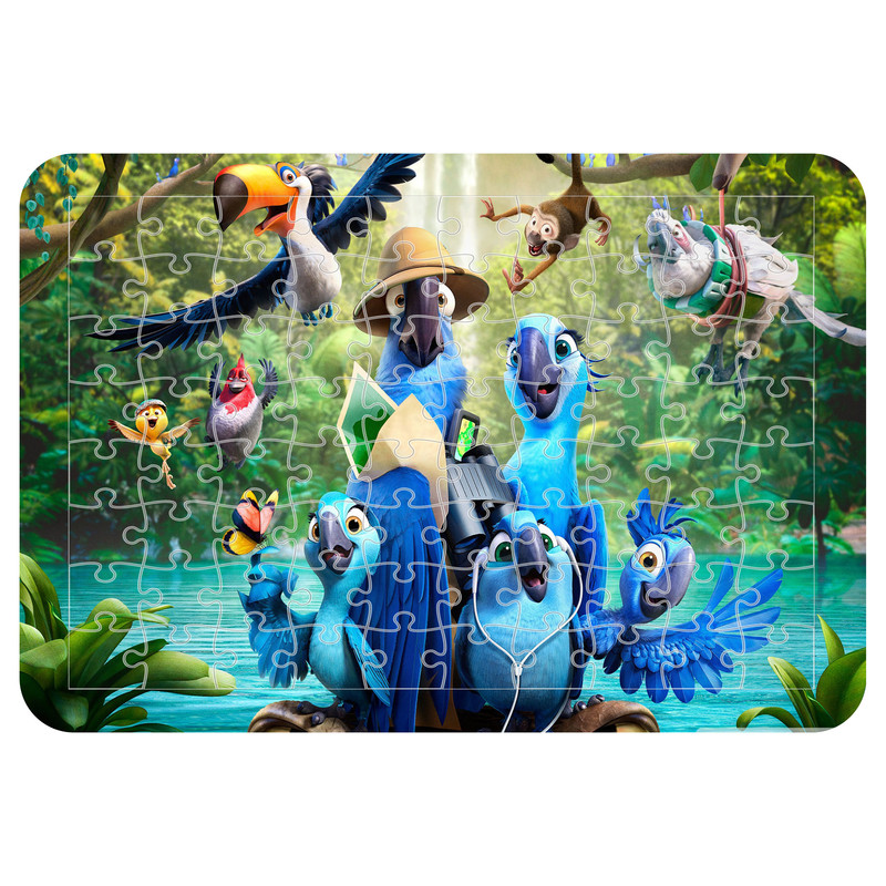 پازل 54 تکه مدل CHB1787 طرح انیمیشن ریو