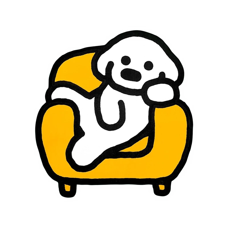 استیکر لپتاپ مدل سگ کد 0066