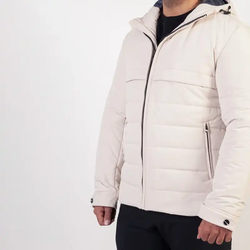 کاپشن مردانه برانگو مدل kaprice رنگ کرم