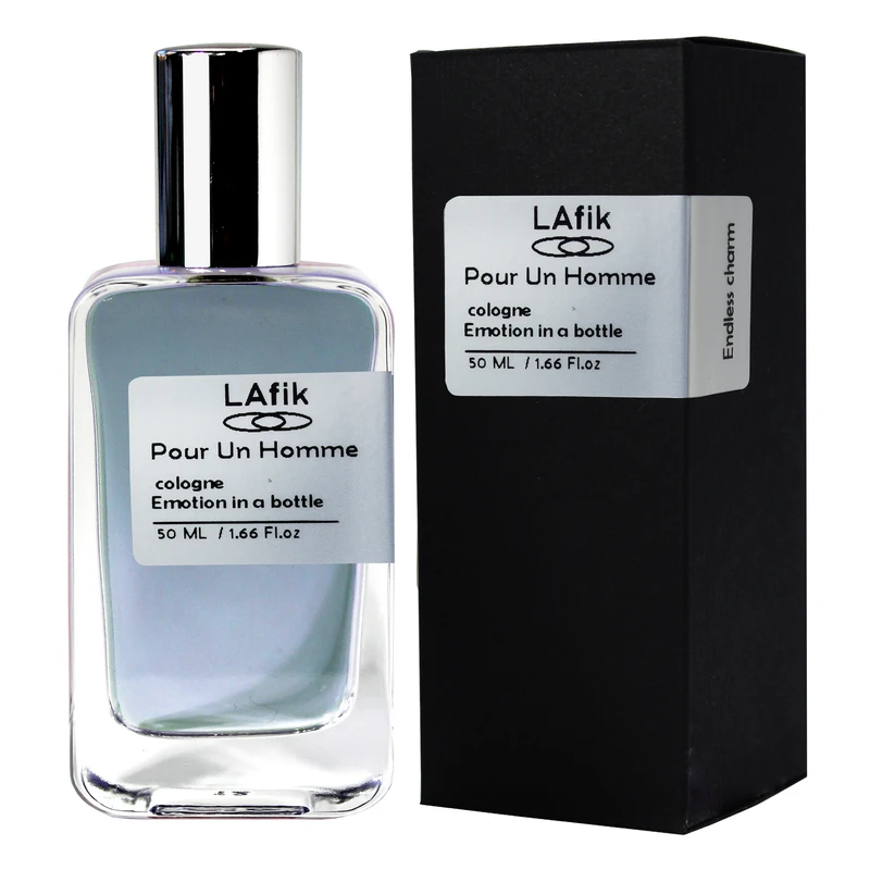 ادو پرفیوم مردانه لافیک مدل کارون با رایحه معتدل و تلخ حجم 50 میلی لیتر