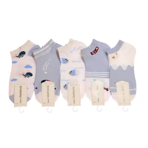 جوراب دخترانه کد 01036 بسته 5 عددی