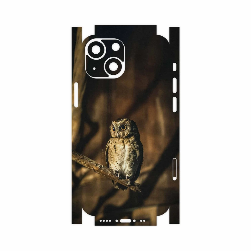 برچسب پوششی ماهوت مدل Owl-FullSkin مناسب برای گوشی موبایل اپل iPhone 13 Mini