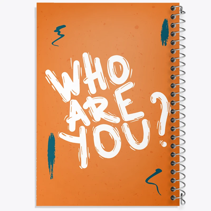 دفتر نقاشی 50 برگ خندالو طرح Who Are You? کد N1152