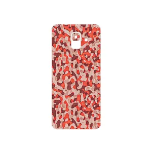 MAHOOT Red Infantry Army Cover Sticker for Samsung Galaxy A6 2018