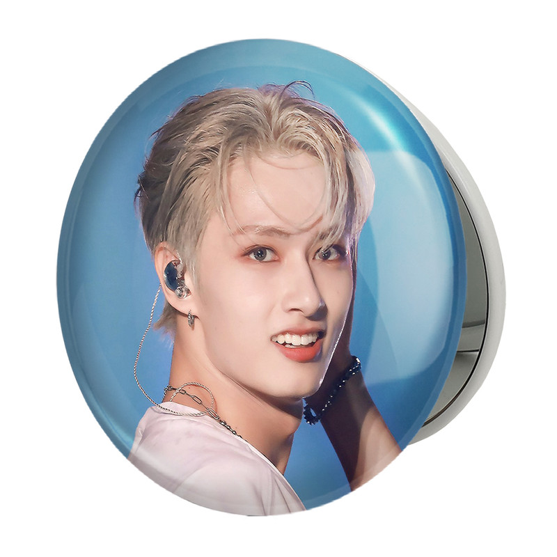 آینه جیبی خندالو طرح جونهی گروه سونتین Seventeen مدل تاشو کد 21601 