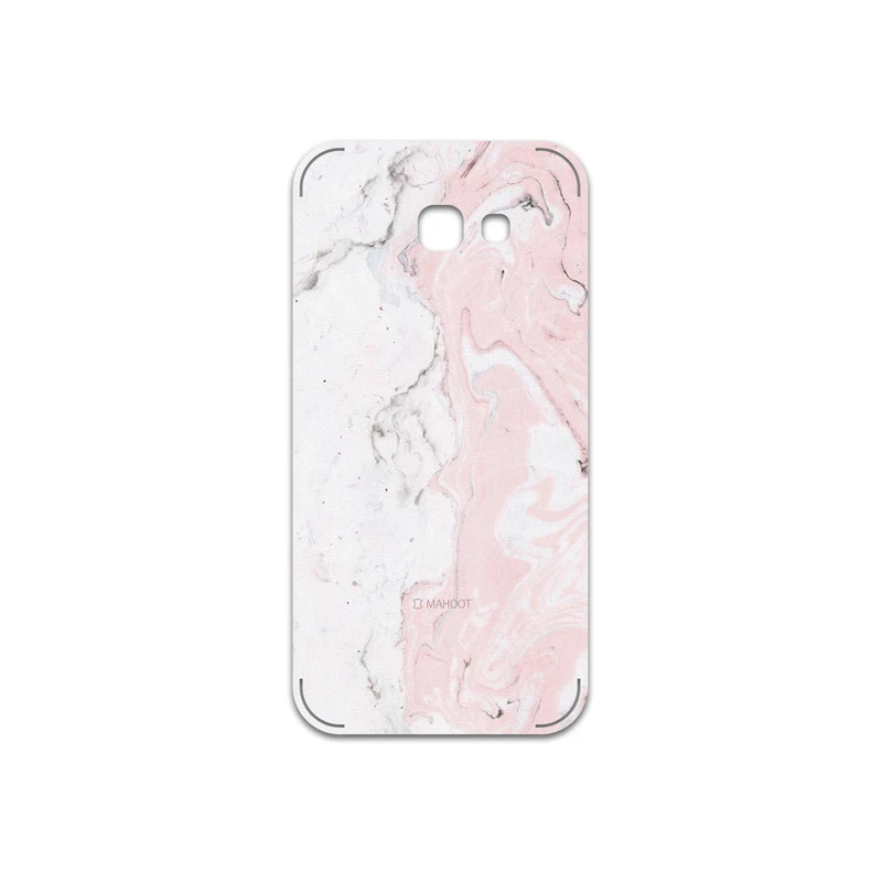 برچسب پوششی ماهوت مدل Blanco-Pink-Marble مناسب برای گوشی موبایل سامسونگ Galaxy A5 2017