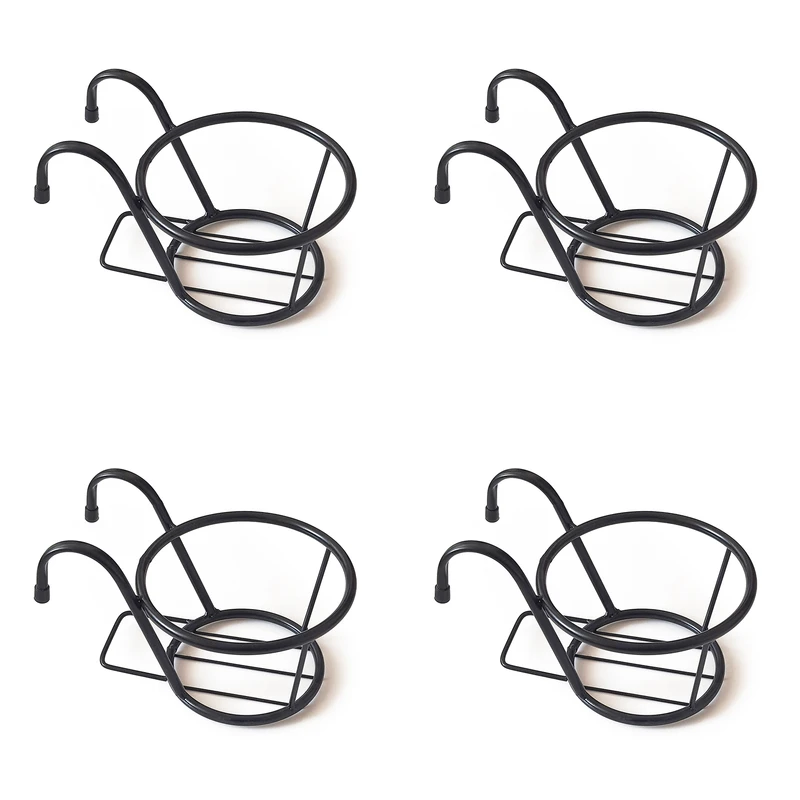 استند گلدان دکومرآت مدل آویز ایوانی کوچک مجموعه 4 عددی