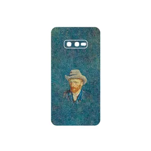 MAHOOT Self portrait with a gray felt hat Cover Sticker for Samsung Galaxy S10e