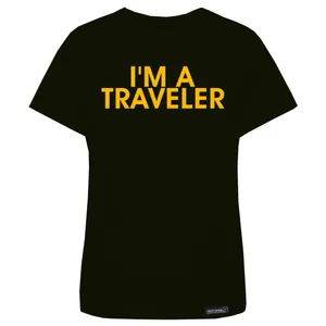 تی شرت آستین کوتاه زنانه 27 مدل Traveler کد MH1487