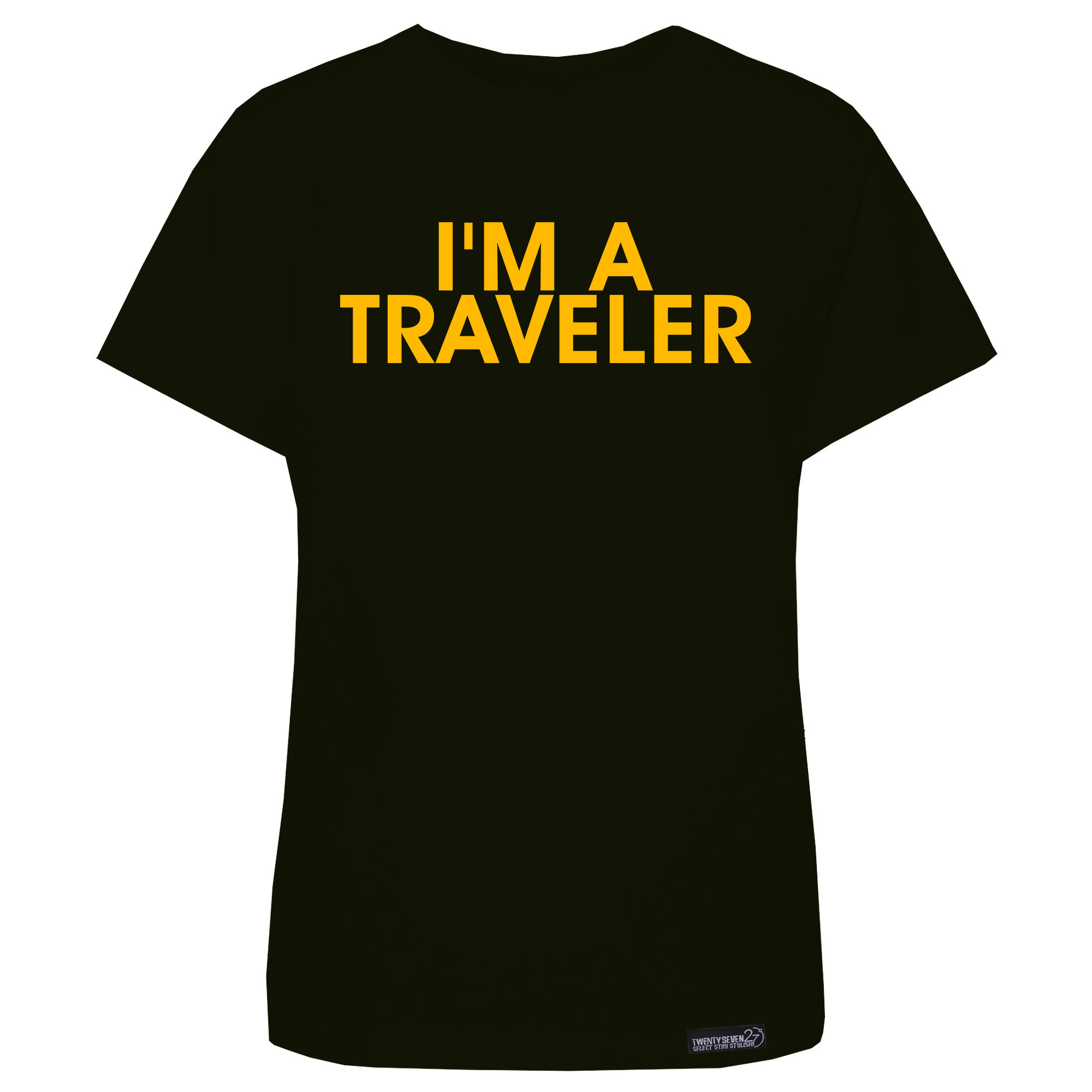 تی شرت آستین کوتاه زنانه 27 مدل Traveler کد MH1487
