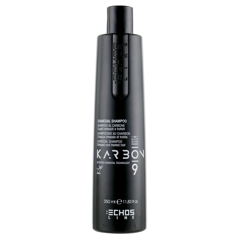 شامپو مو اچ اس لاین مدل Karbon 9 حجم 350 میلی لیتر