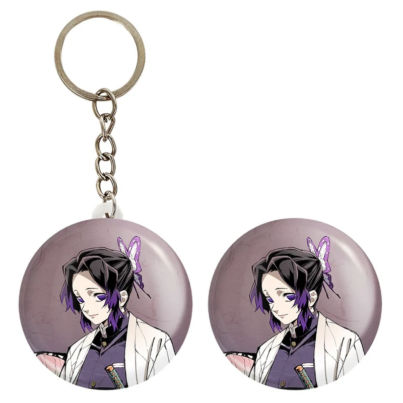 پیکسل خندالو مدل شینوبو کوچو انیمه شیطان کش کد 27045 به همراه جاکلیدی