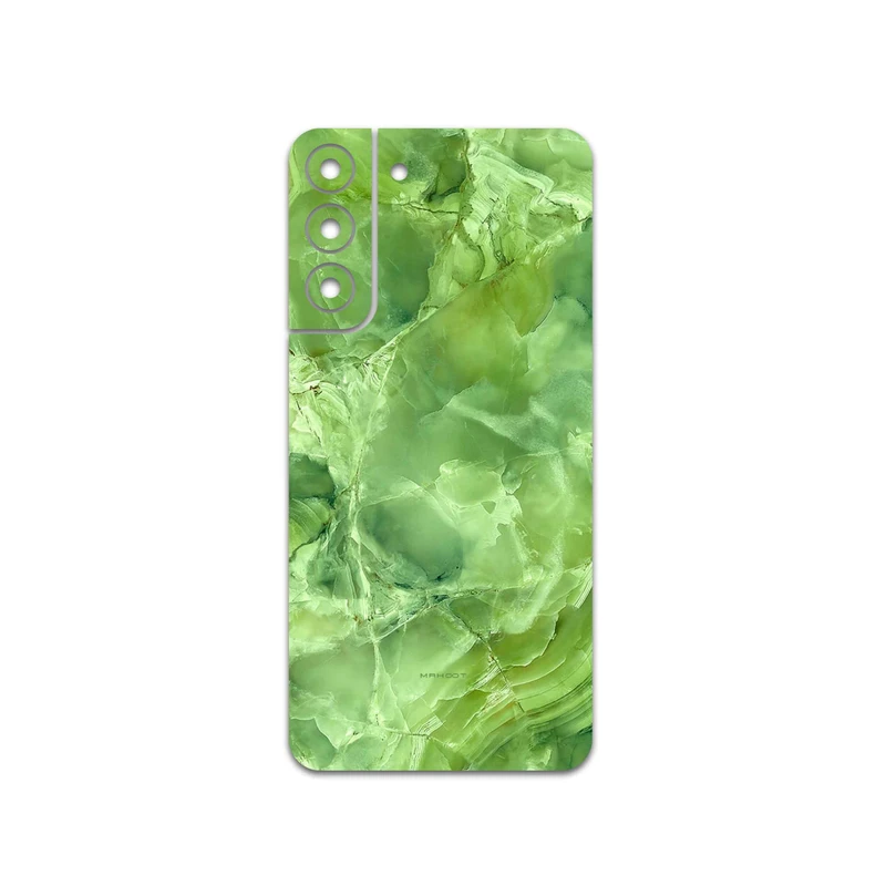 برچسب پوششی ماهوت مدل Green-Crystal-Marble مناسب برای گوشی موبایل سامسونگ Galaxy S22 Plus 5G
