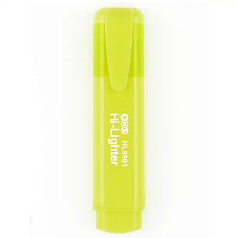 ماژیک هایلایتر اس ام اس کد 9901 بسته 6 عددی