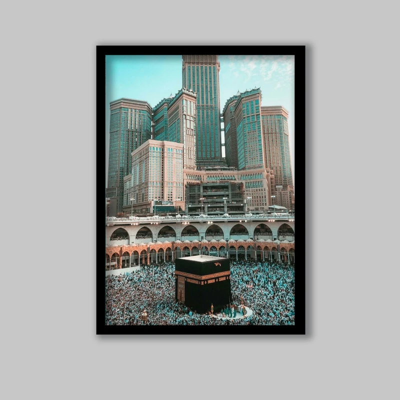 تابلو لیلیان طرح کعبه مکه کد LA-G10242-2
