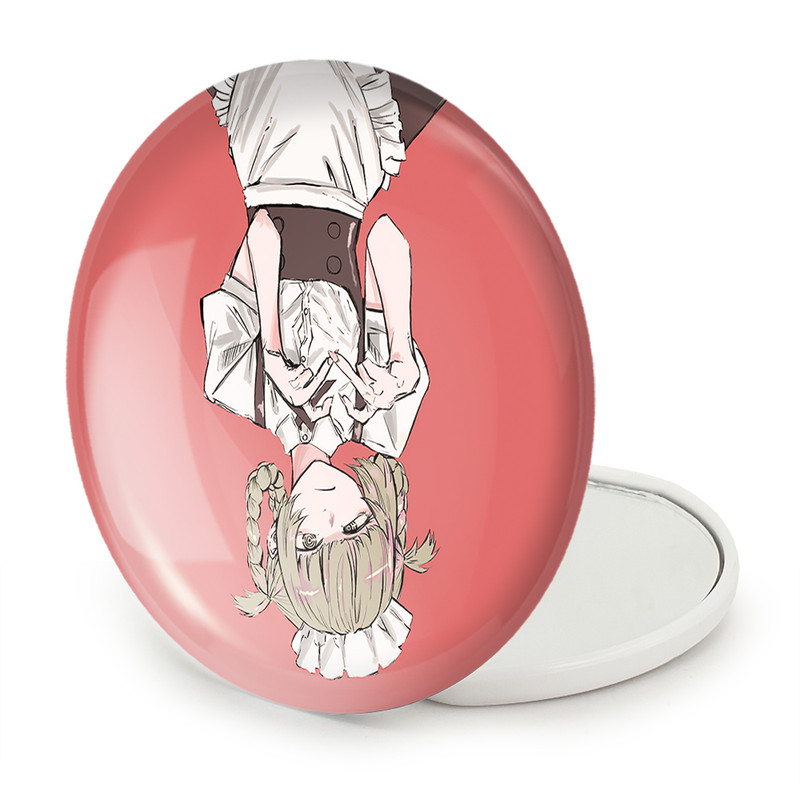 آینه جیبی خندالو طرح نازونا ناناکوسا انیمه کال آف نایت مدل تاشو کد 17826