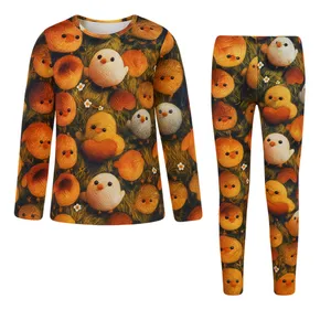 ست تی‌شرت آستین بلند و شلوار راحتی زنانه مدل آوید کد 42