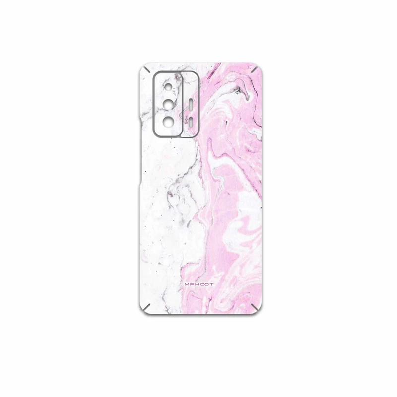 برچسب پوششی ماهوت مدل Blanco-Pink-Marble مناسب برای گوشی موبایل شیائومی 11T
