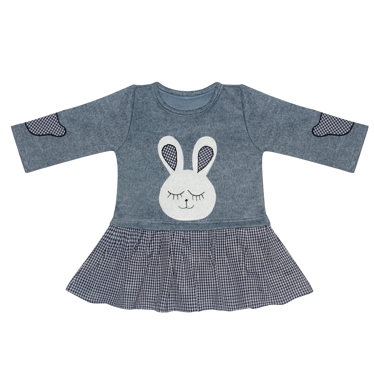 پیراهن دخترانه طرح خرگوش کد 1181