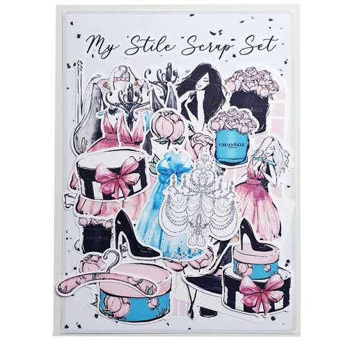 کارت پستال مدل My Stile بولت ژورنال و اسکرپ بوک