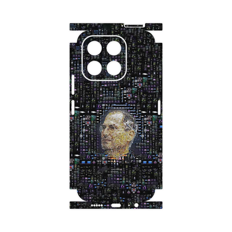 برچسب پوششی ماهوت مدل Collage of Steve Jobs 2-FullSkin مناسب برای گوشی موبایل آنر X6c