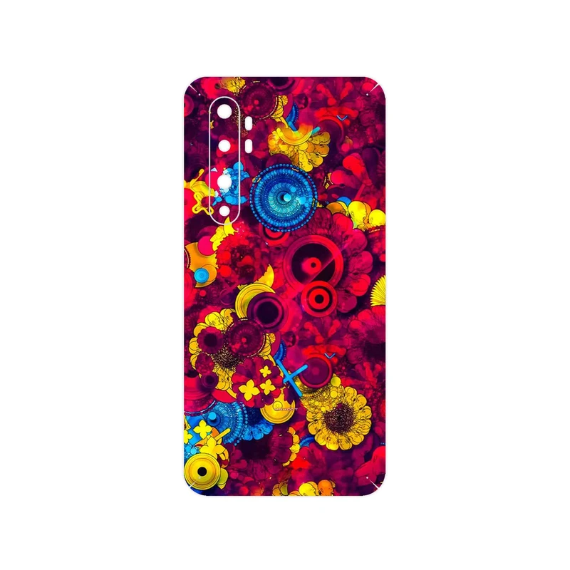 برچسب پوششی ماهوت مدل Vector Flower Garden Digital Art مناسب برای گوشی موبایل شیائومی Mi Note 10 Lite