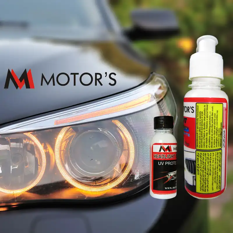 پولیش شفاف کننده چراغ خودرو ام موتورز مدل sh2p مجموعه دو عددی