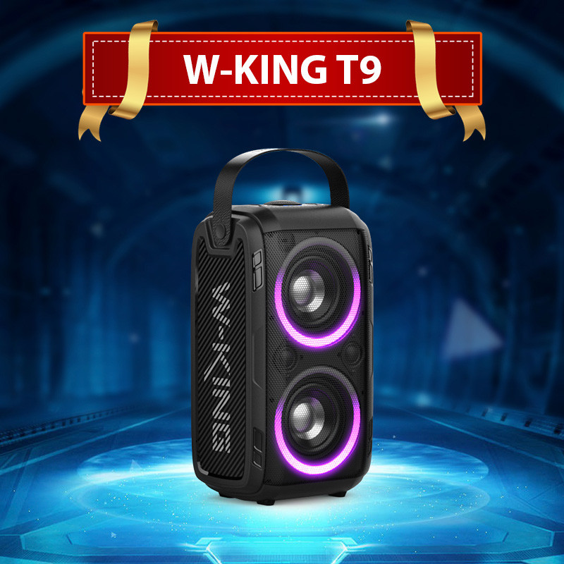 اسپیکر بلوتوثی قابل حمل دبلیو-کینگ مدل T9 3 در وبزینر اسپیکر بلوتوثی قابل حمل دبلیو-کینگ مدل T9