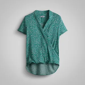 بلوز آستین کوتاه یقه هفت زنانه جی بی سی مدل 70