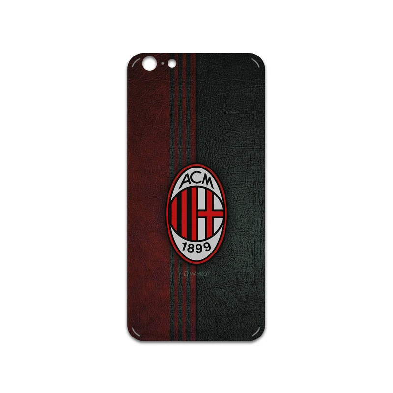 برچسب پوششی ماهوت مدل AC-Milan-FC مناسب برای گوشی موبایل اپل iPhone 6 Plus