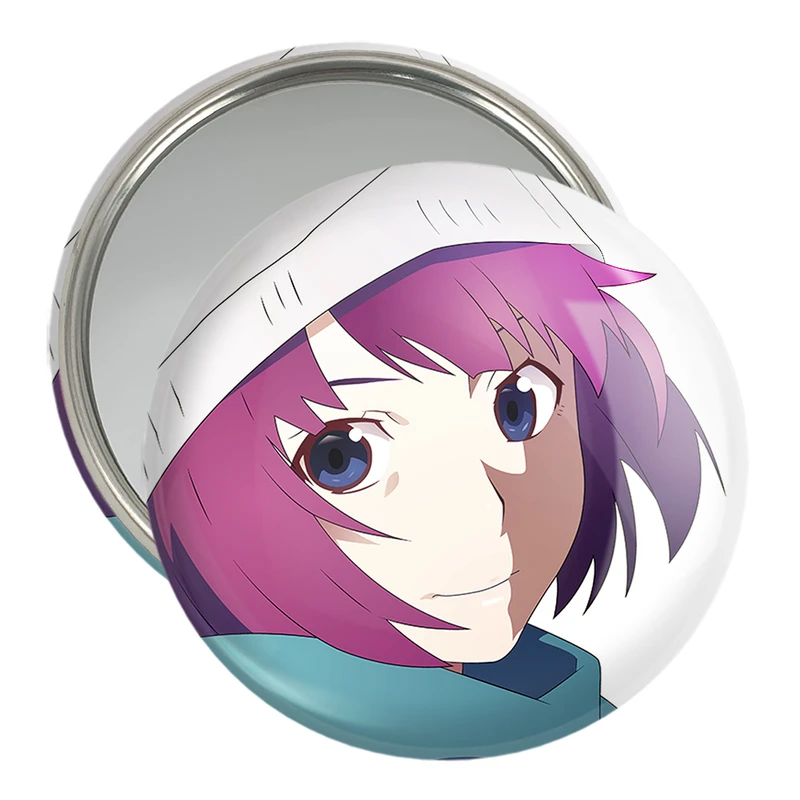 آینه جیبی خندالو مدل سنجو گاهارا انیمه مونوگاتاری  کد 16190