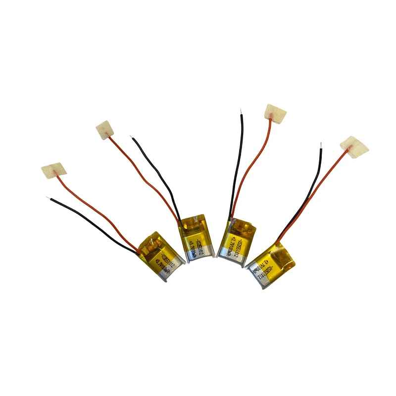 باتری لیتیوم-یون مدل 551012 ظرفیت 180 میلی آمپر ساعت بسته 4 عددی