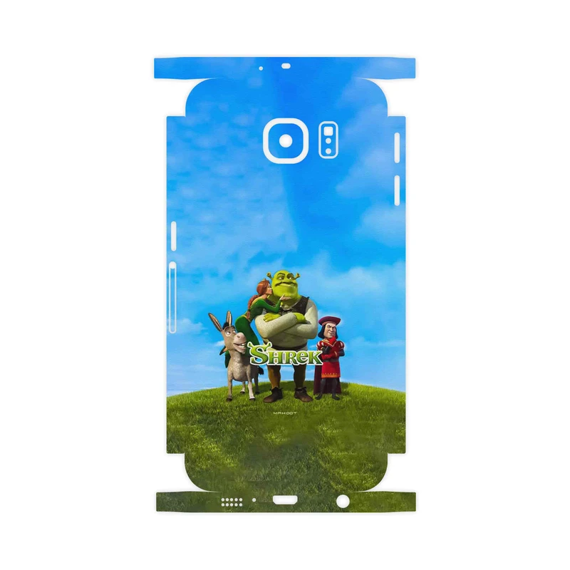 برچسب پوششی ماهوت مدل Shrek-FullSkin مناسب برای گوشی موبایل سامسونگ Galaxy S6 Edge