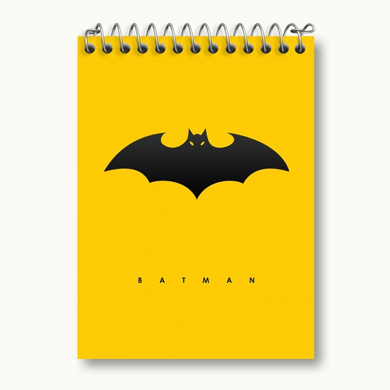 دفتر یادداشت 50 برگ خندالو مدل بتمن Batman کد 10265