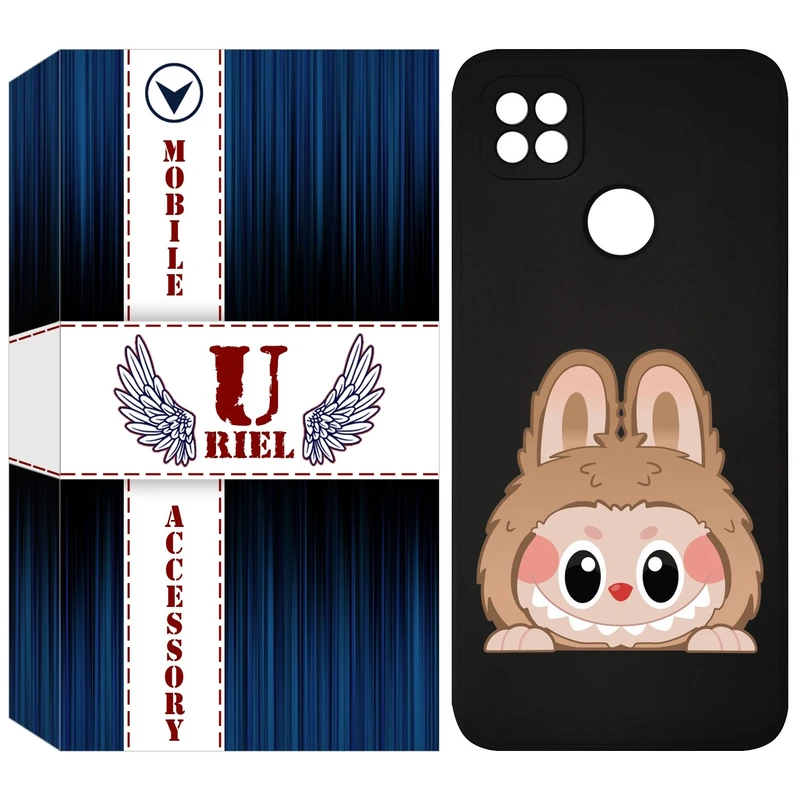 کاور یوریل مدل KSH کد 143 طرح عروسک لبوبو مناسب برای گوشی موبایل شیائومی Redmi 9C / 10A