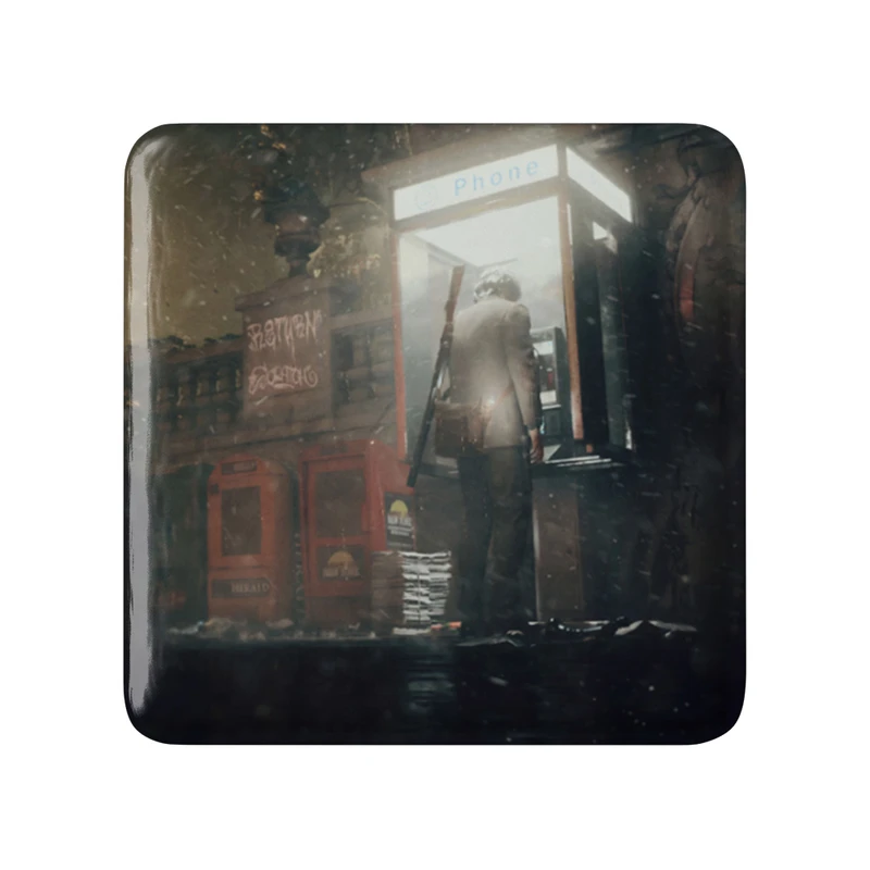 پیکسل خندالو طرح بازی آلن ویک (Alan Wake) مدل مربعی کد 31314