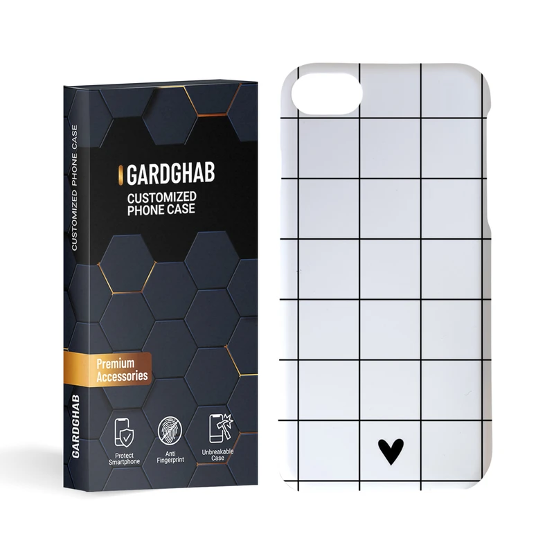  کاور گارد قاب مدل ساده مناسب برای گوشی موبایل اپل iphone 7 / 8 / se2020