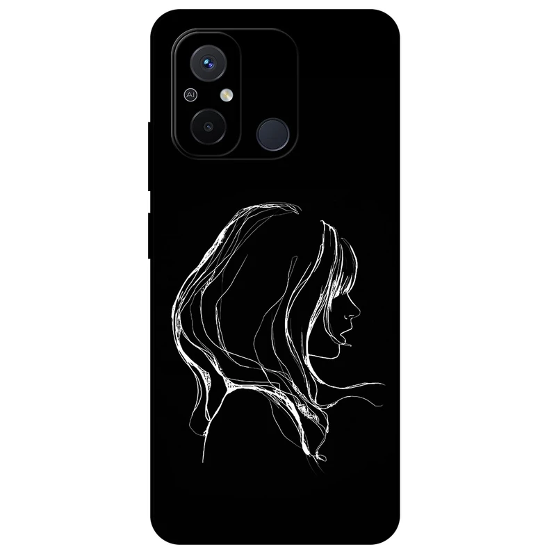 کاور مگافون طرح دخترانه مدل 7766 مناسب برای گوشی موبایل شیائومی Redmi 12C  