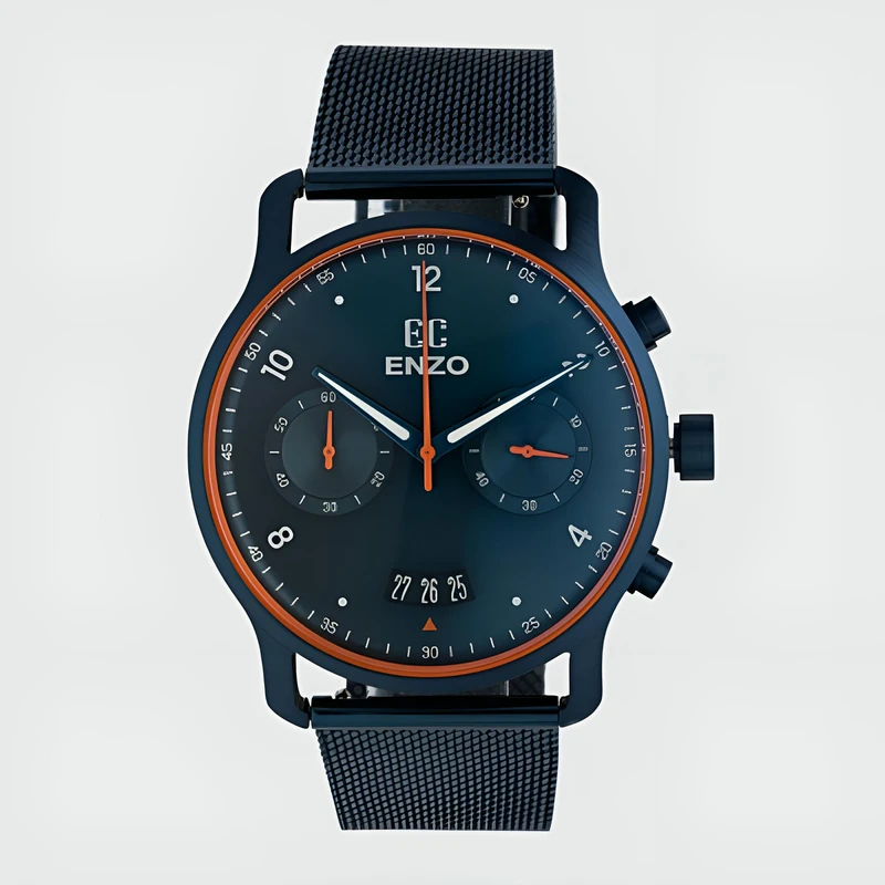 ساعت مچی عقربه‌ای مردانه انزو مدل EC-2174VVG