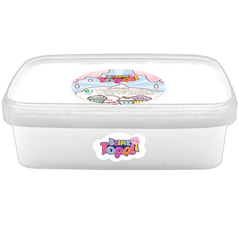 ژل بازی اسلایم تپلی مدل خامه ای KH1000