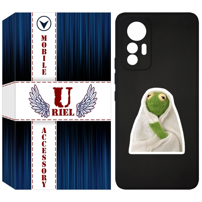 کاور یوریل مدل KSH کد 82 طرح قورباغه مناسب برای گوشی موبایل شیائومی 12 Lite