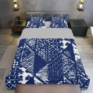 سرویس روتختی مدل گرافیکی TXY796 تک نفره 5 تکه